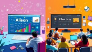 Alison vs. Khan Academy
